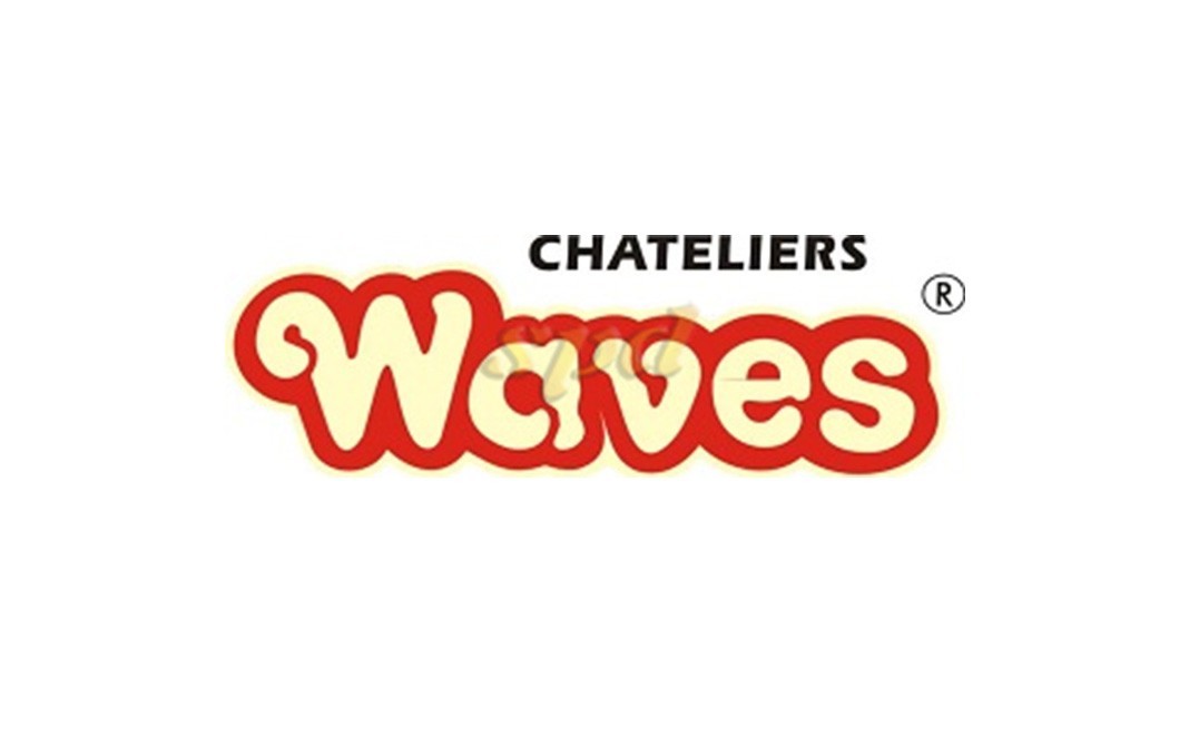 Chateliers Waves Garlic Wafers    Pack  100 grams